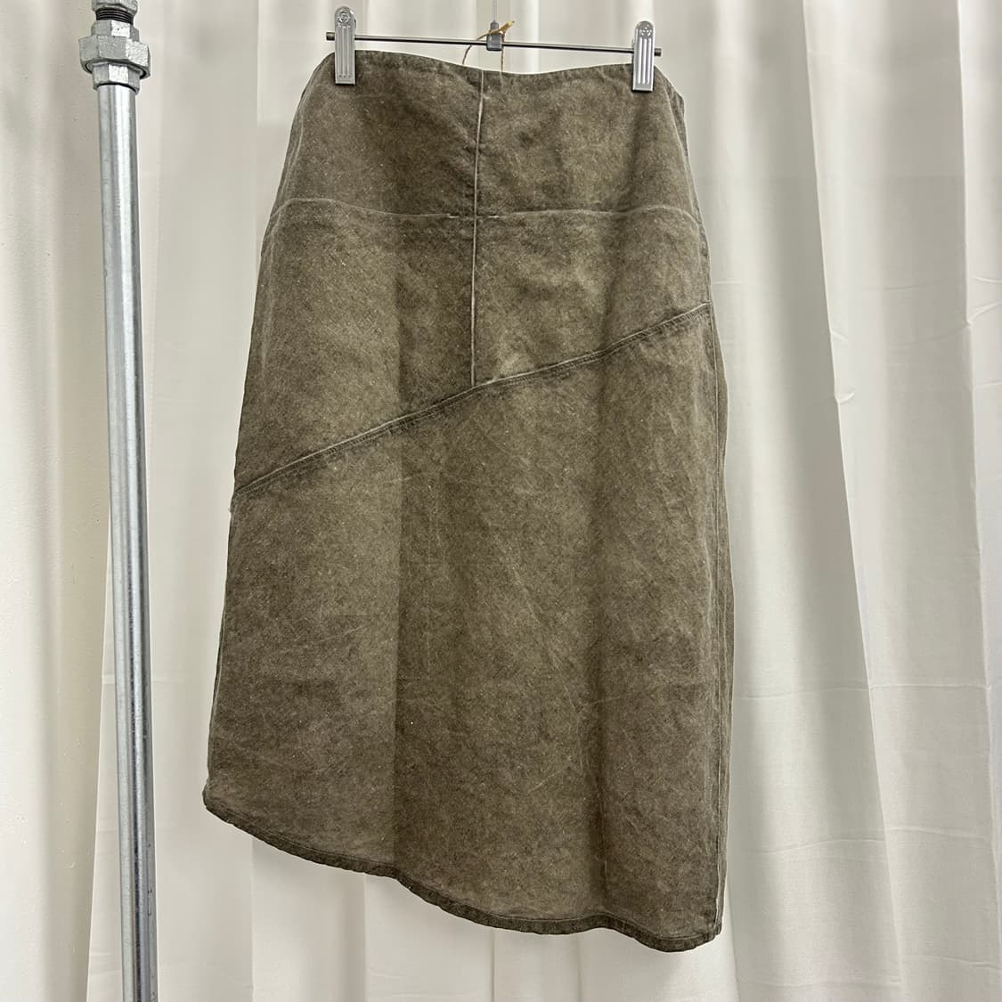 TRANSIT 린넨 비대칭 스커트 상품이미지7