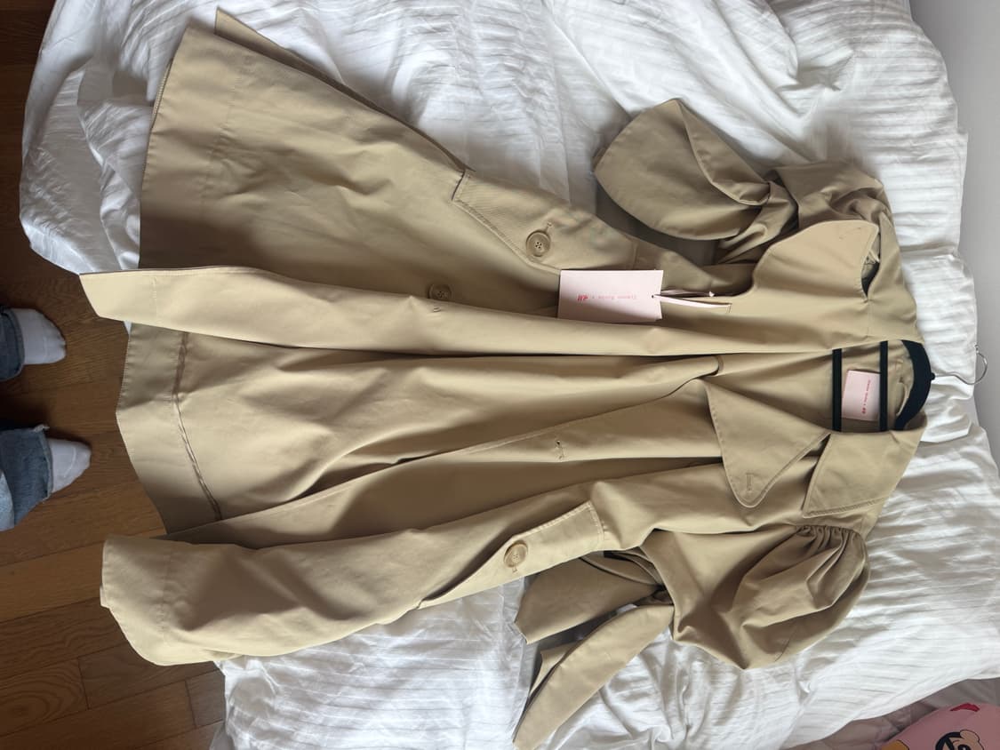 시몬로샤 h&m 트렌치코트 상품이미지2