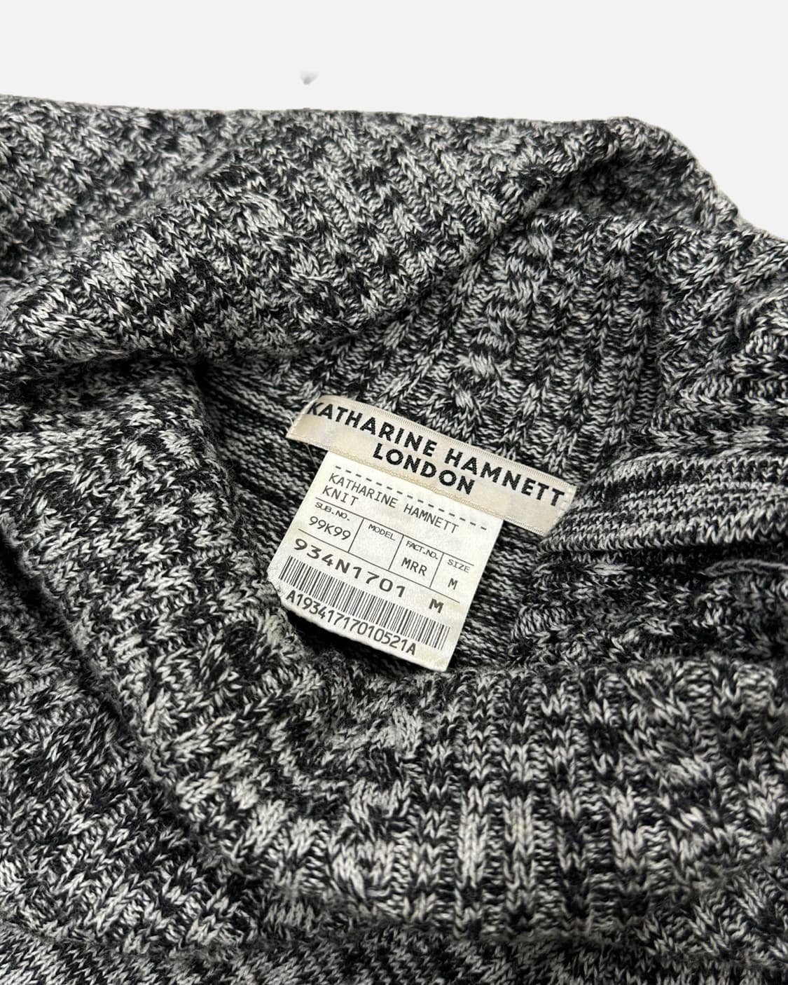 wool button off-shoulder knit 상품이미지4