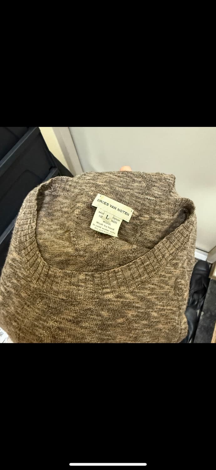 드라이스 반 노튼 니트 상품이미지1