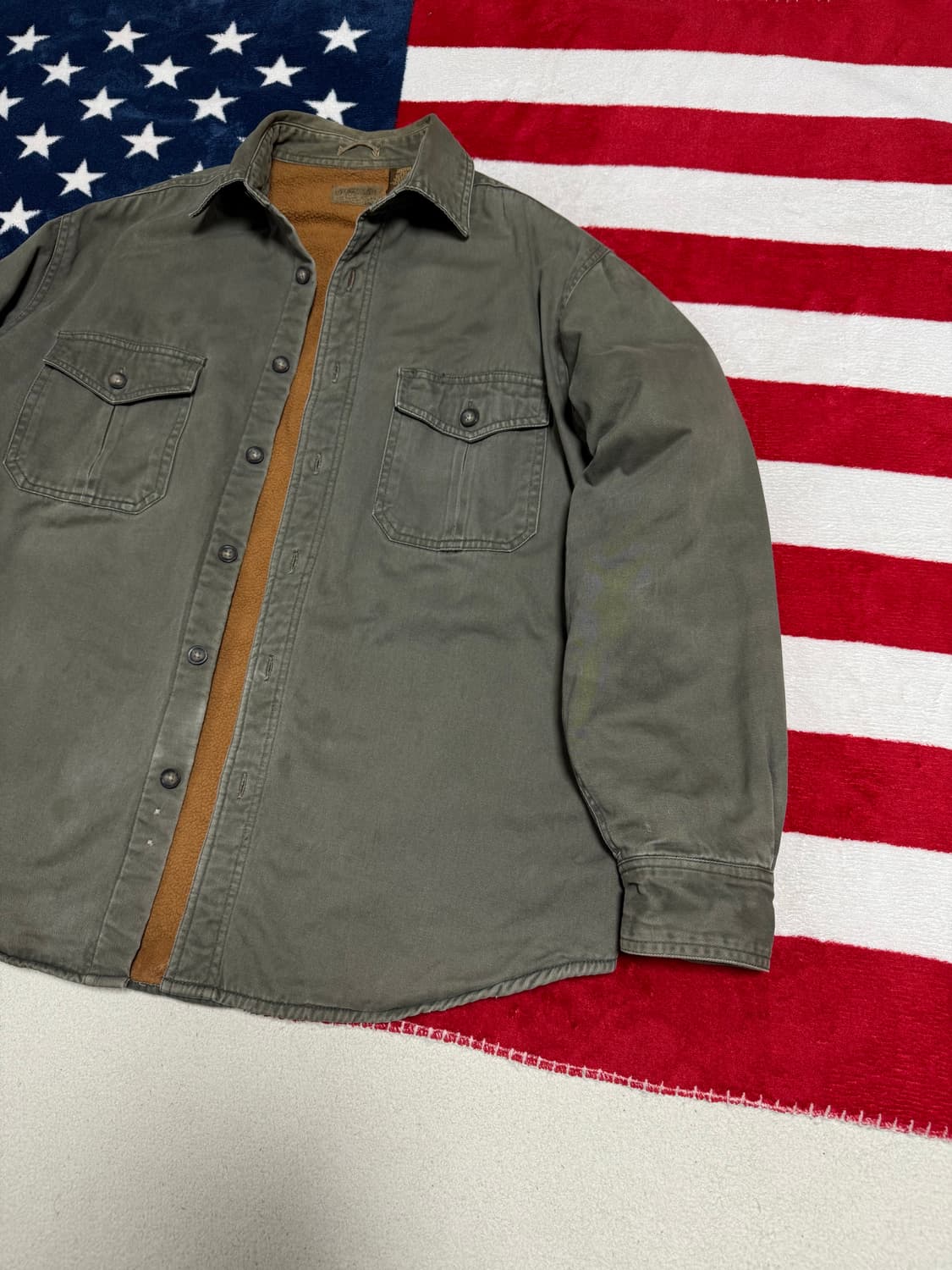 밀리터리워크자켓 빈티지워크웨어 Military work shirt 상품이미지3