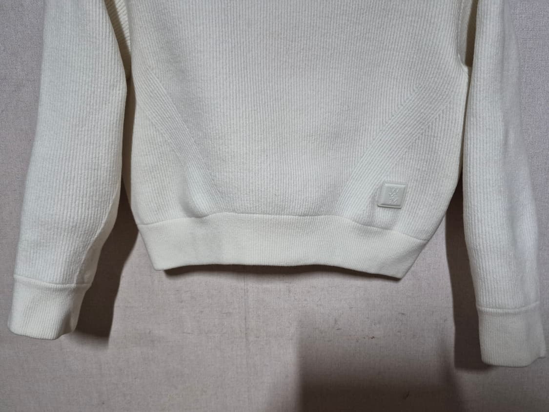 Wooyoungmi 우영미 화이트 니트 하프집업 (48) 상품이미지4