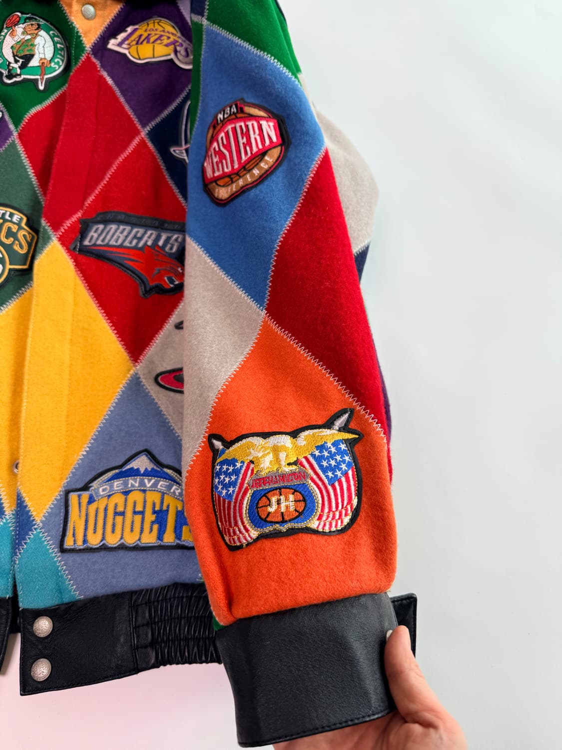 Jeff Hamilton NBA 패치워크 재킷 상품이미지6