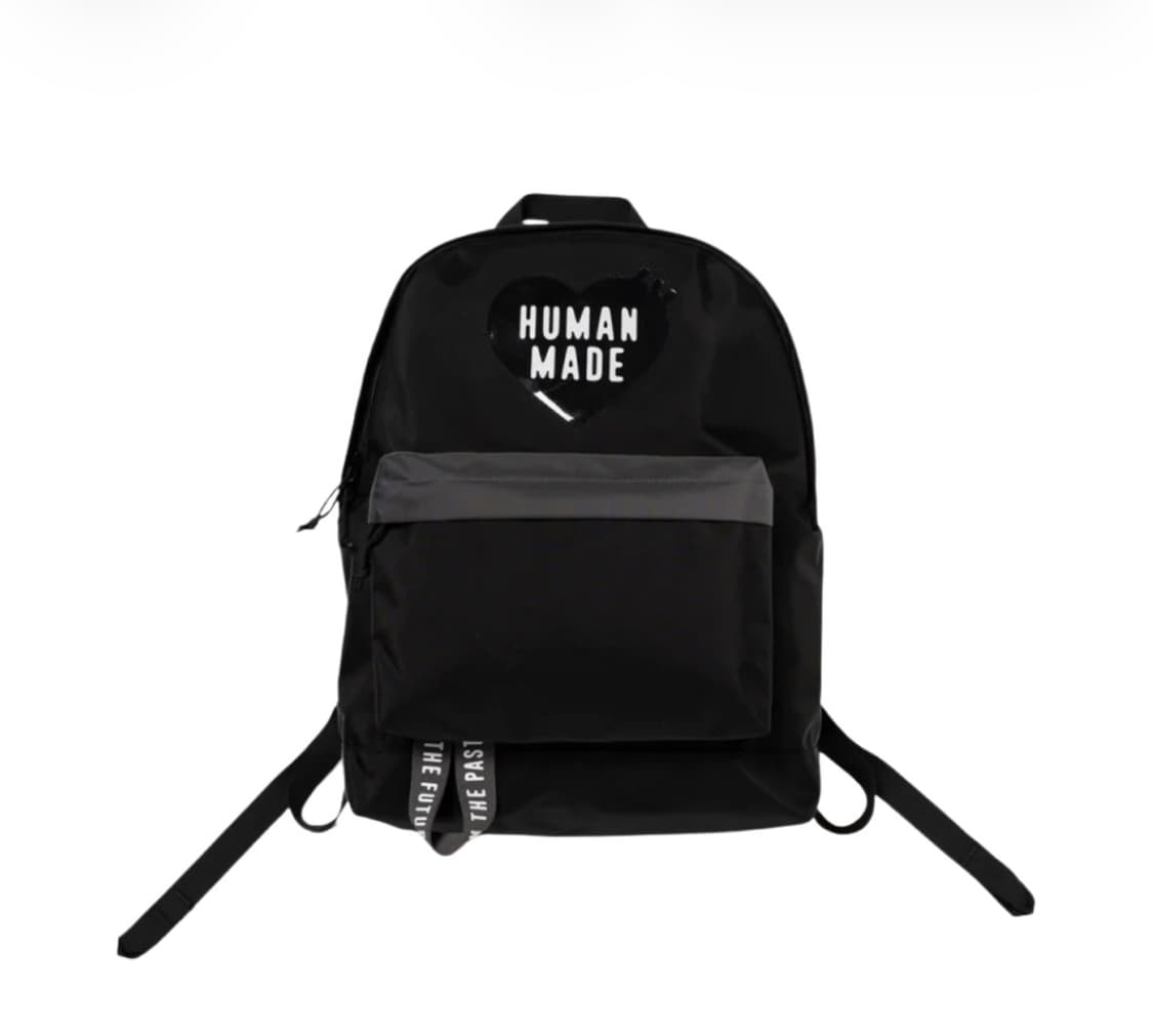 Human made backpack black 휴먼메이드 백팩 블랙 상품이미지1