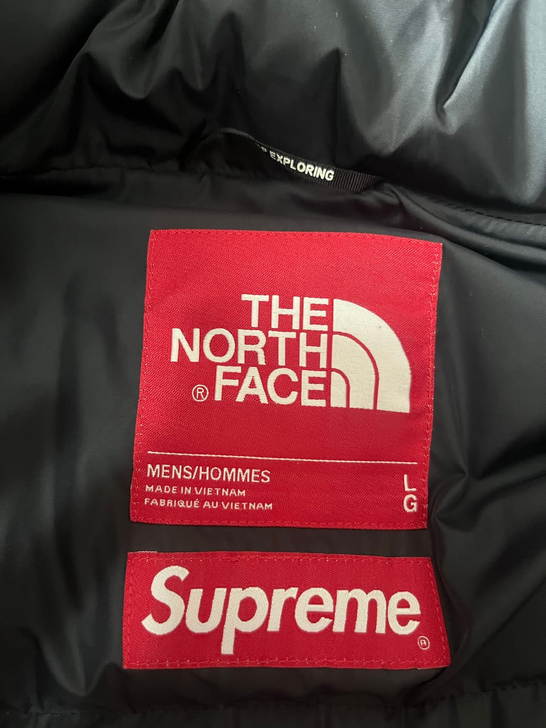 슈프림 노스페이스 퍼 패딩 상품이미지3