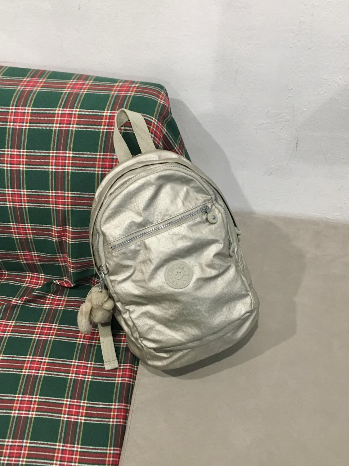 키플링 미니 백팩 실버 상품이미지1