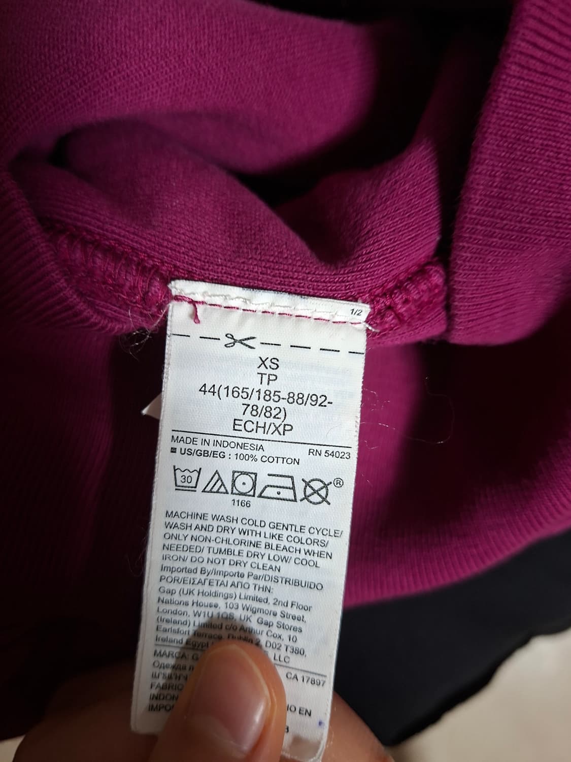 이지갭 후드집업 상품이미지3