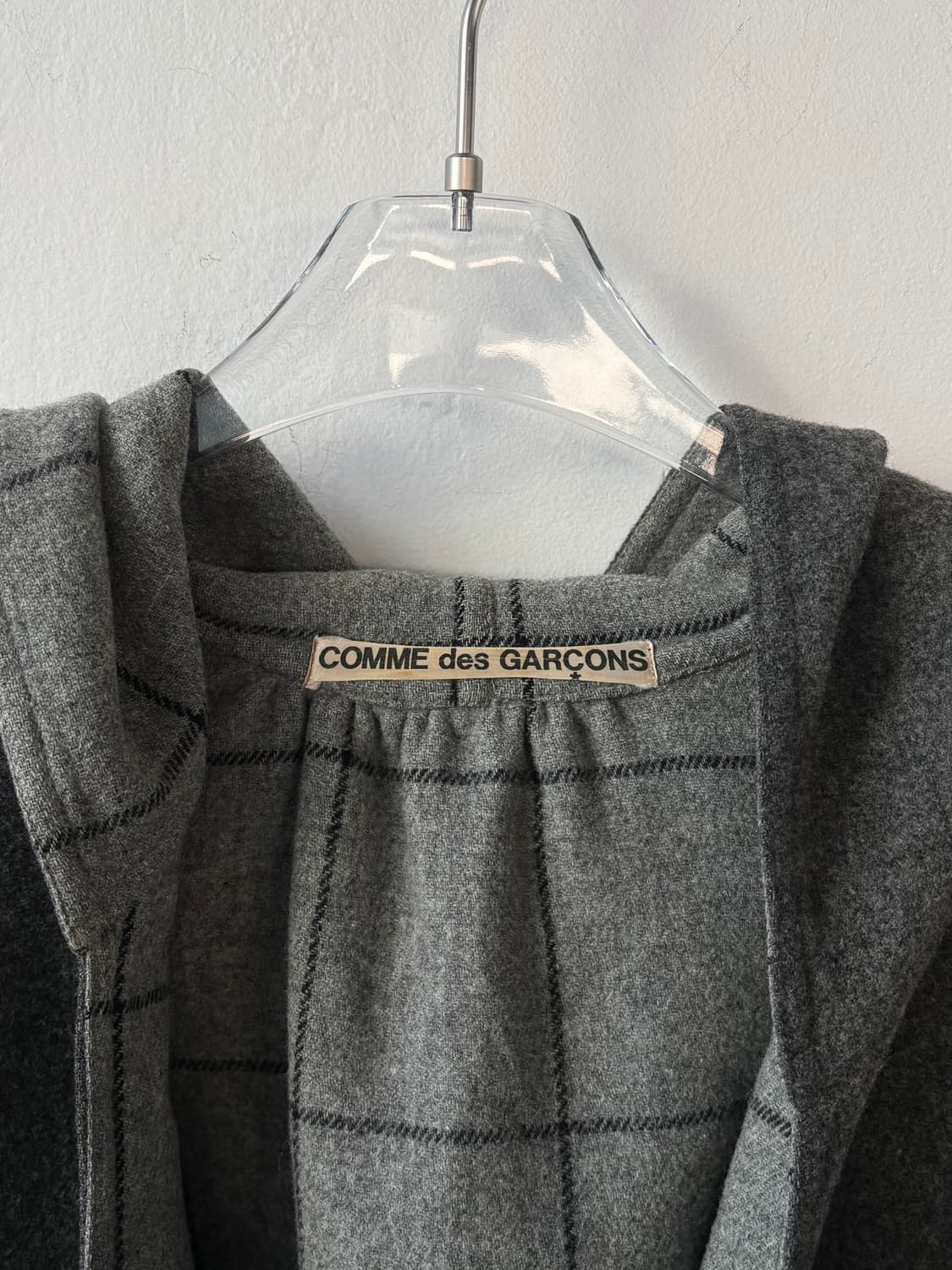 꼼데가르송 80‘s 후드 코트 상품이미지2