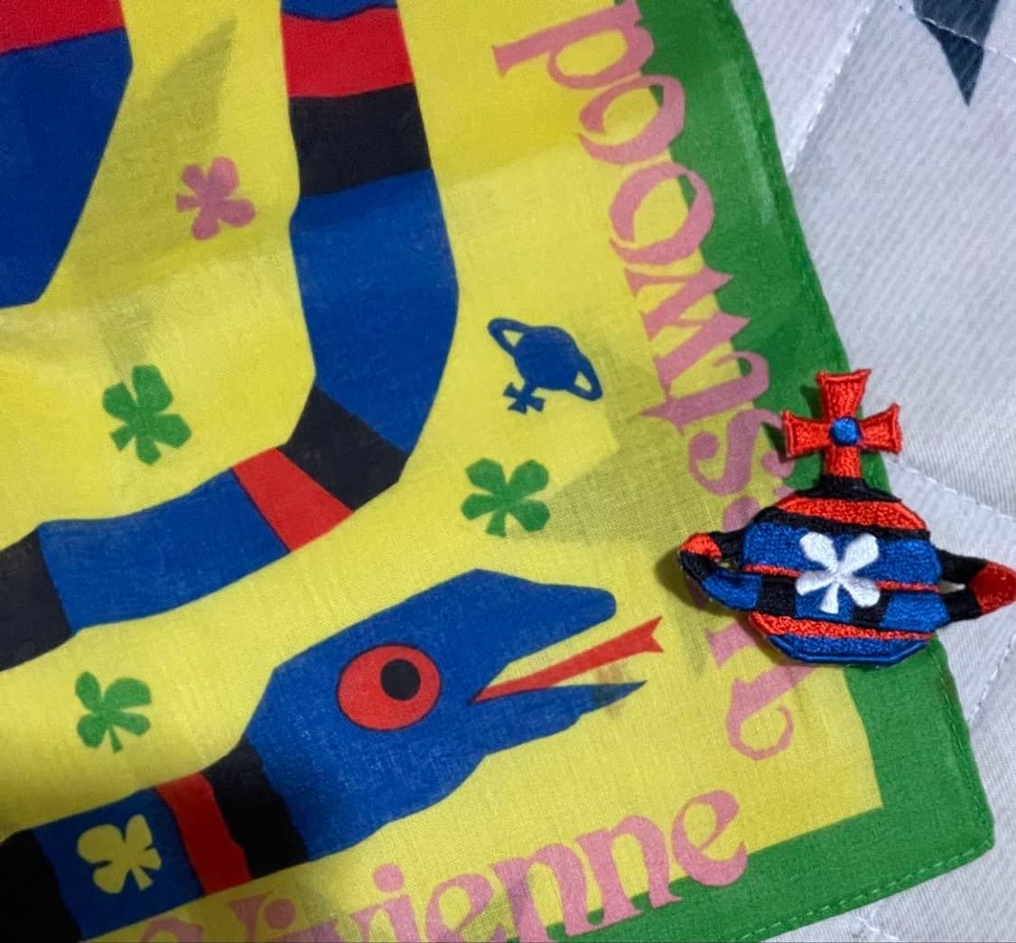 Vivienne Westwood 비비안 웨스트우드 조디악 스카프 손수건 상품이미지9