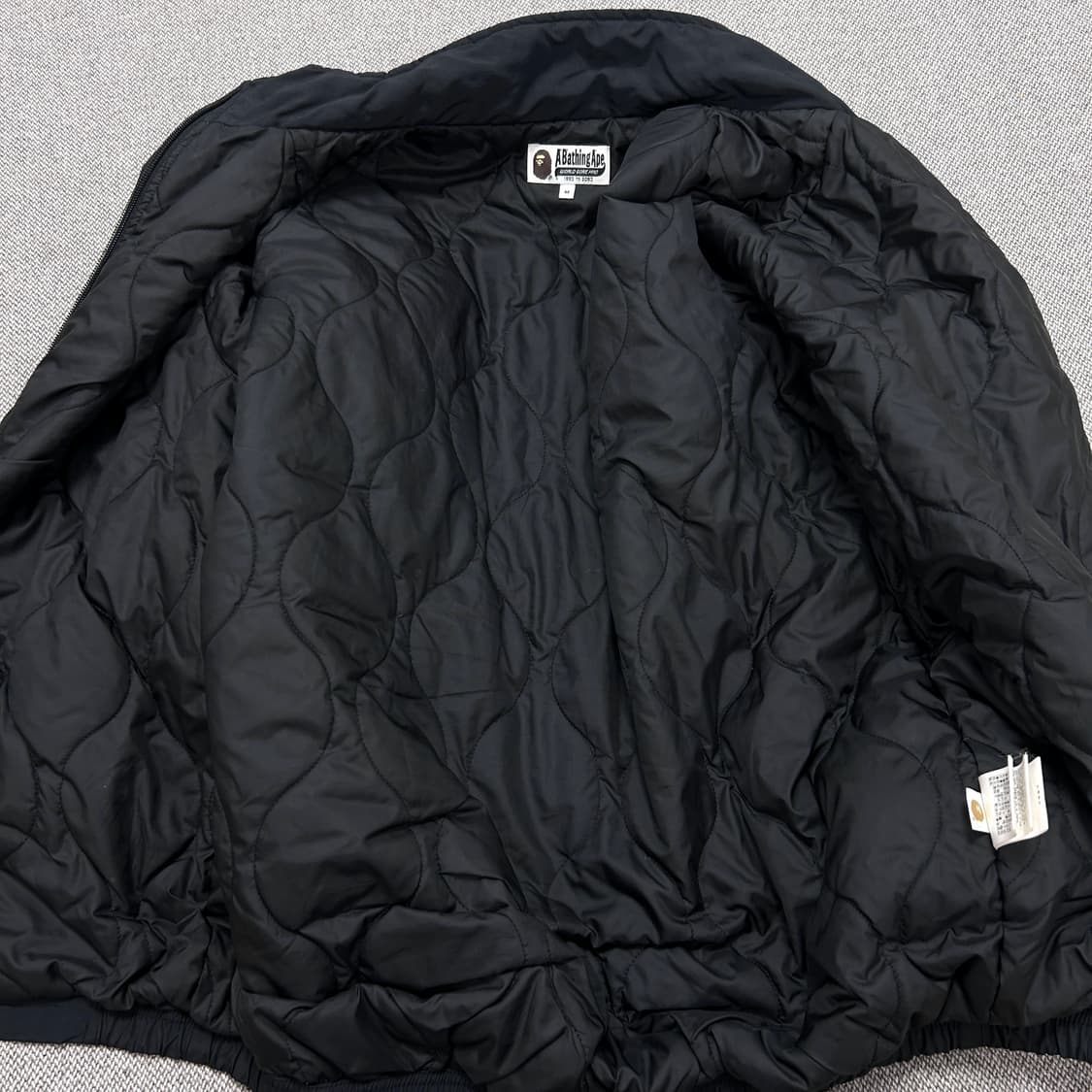 베이프 카모 누빔 플라이트 자켓(M) 상품이미지9