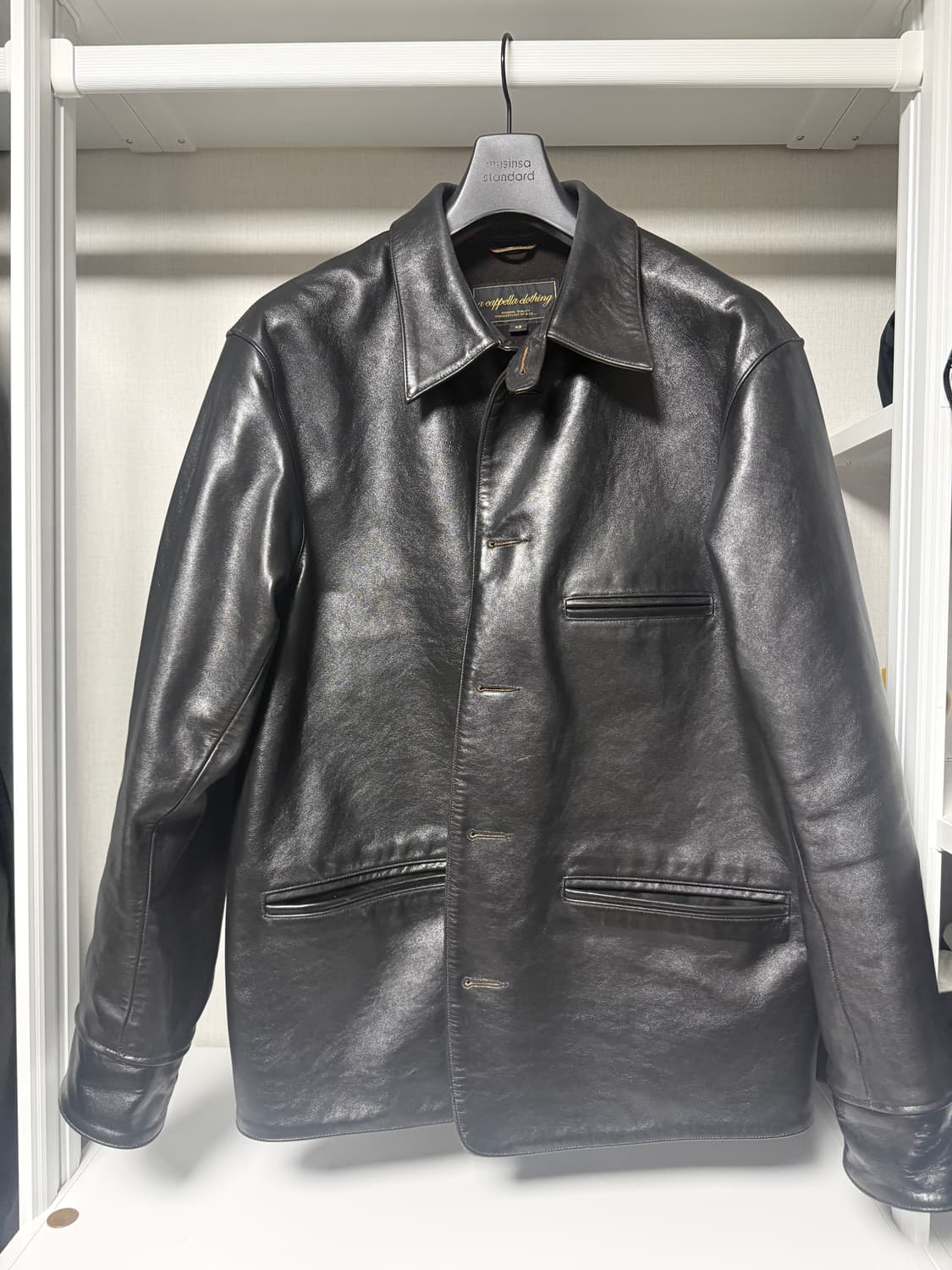 [42] 아카펠라클로딩 40's 카코트 블랙 상품이미지2