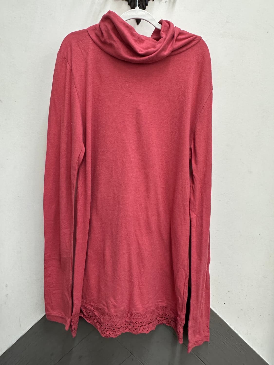 🎨하구미의 작업실 코디세트🎨레이어드 모리걸 도트 미디스커트  상품이미지4