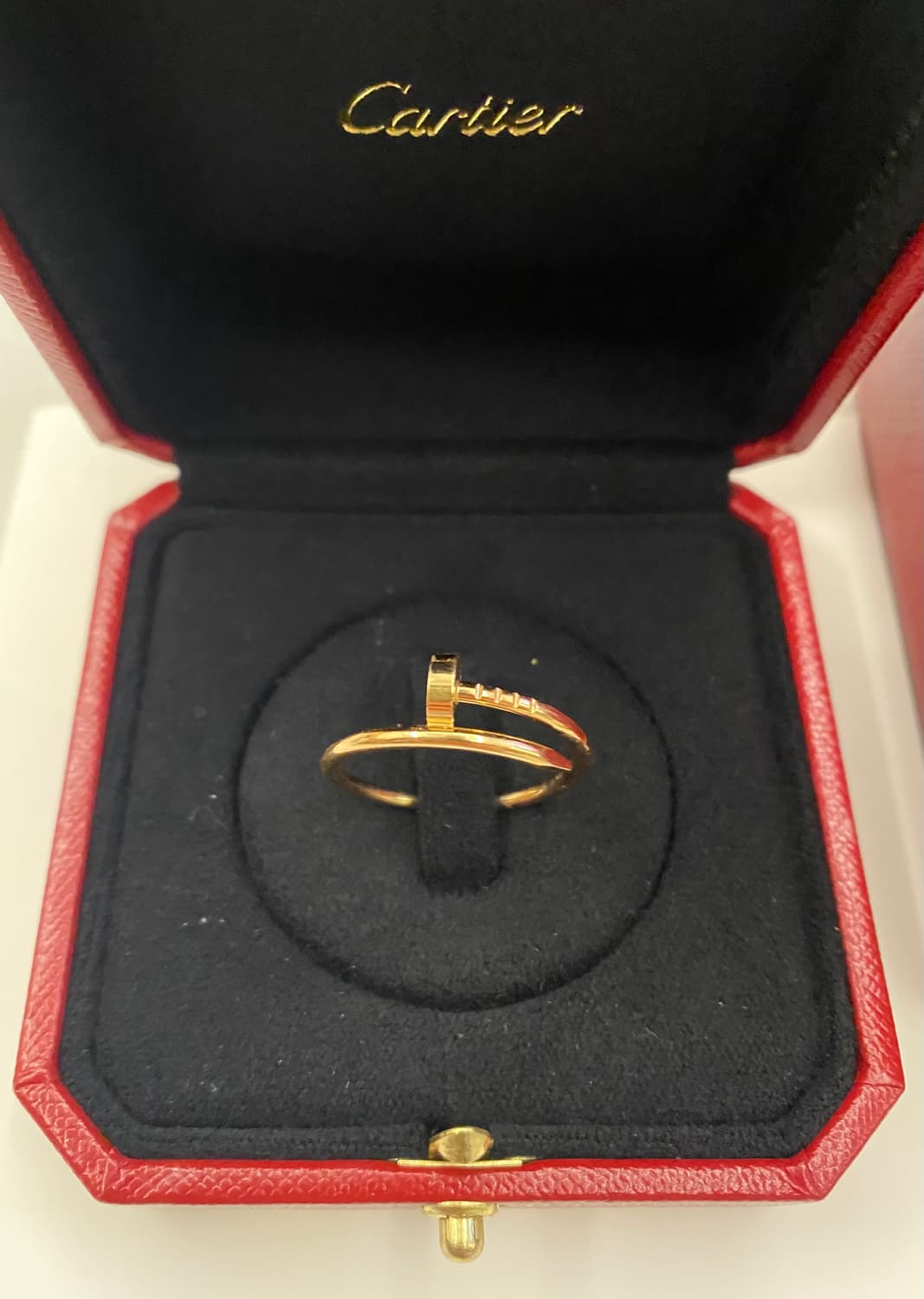 까르띠에 저스트 앵끌루 링 스몰 로즈골드 58 상품이미지1