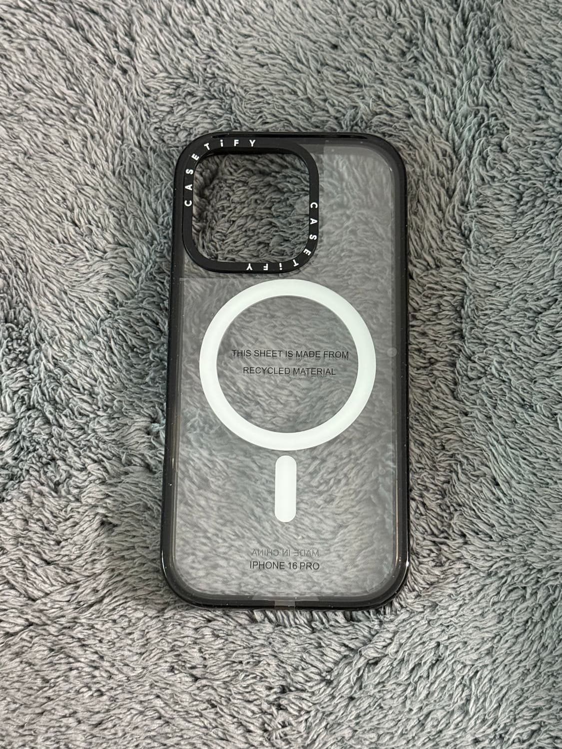 케이스티파이 16pro 임팩트케이스 블랙 상품이미지1