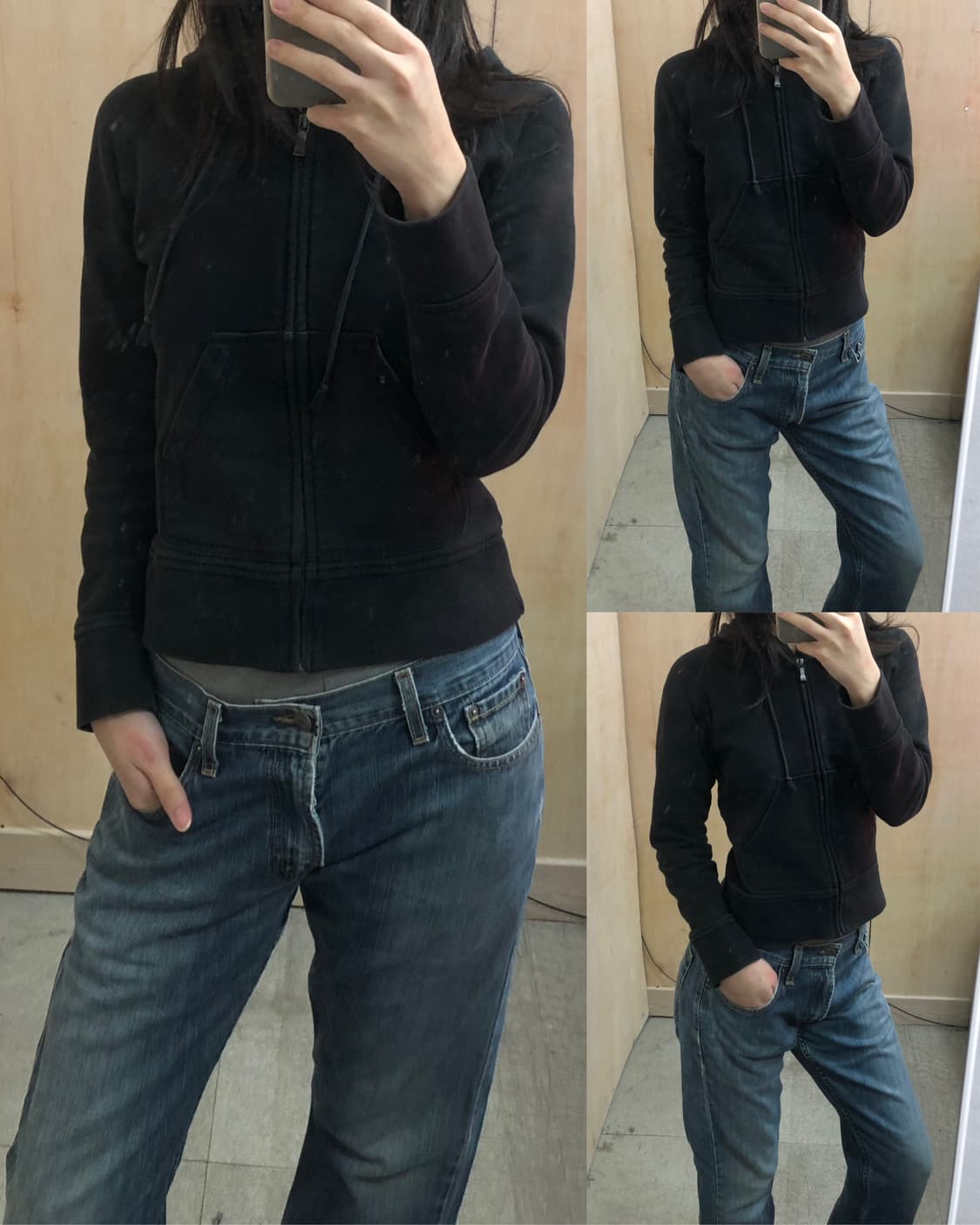 빈티지 guess 리얼 레더 자켓 / 리바이스 데님 팬츠 상품이미지4