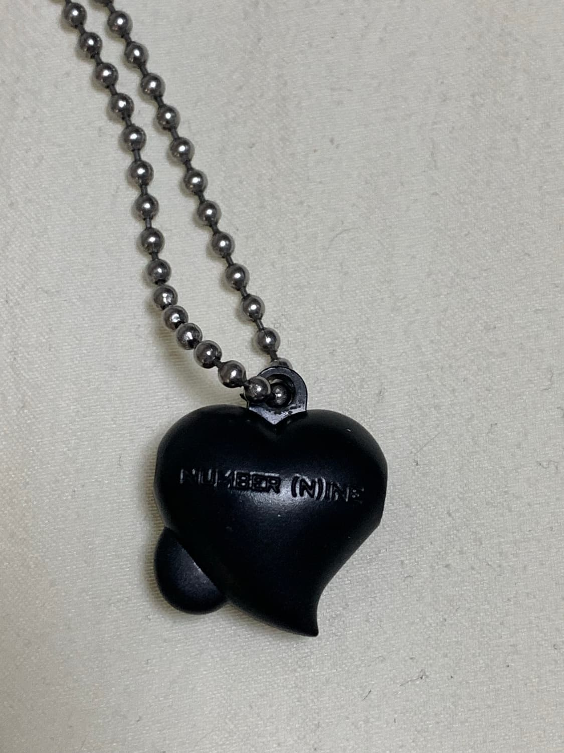 넘버나인 하트 티어스 하트눈물 목걸이 상품이미지3