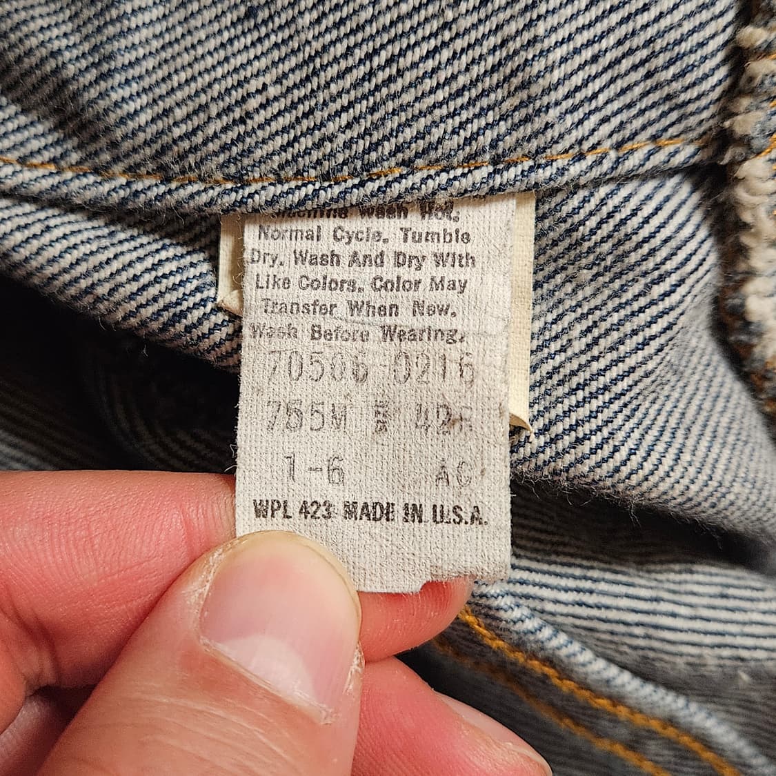 80s 리바이스 3세대 / 영화 프로모션 별주 상품이미지5