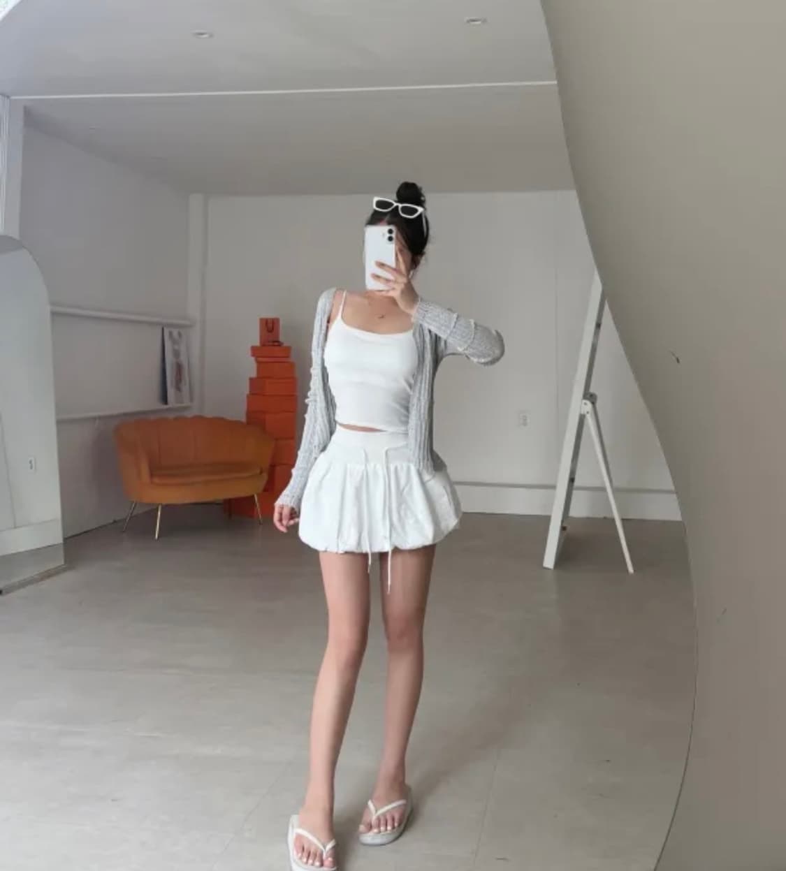 핏이쁜 밴딩 펌킨 치마바지 상품이미지1