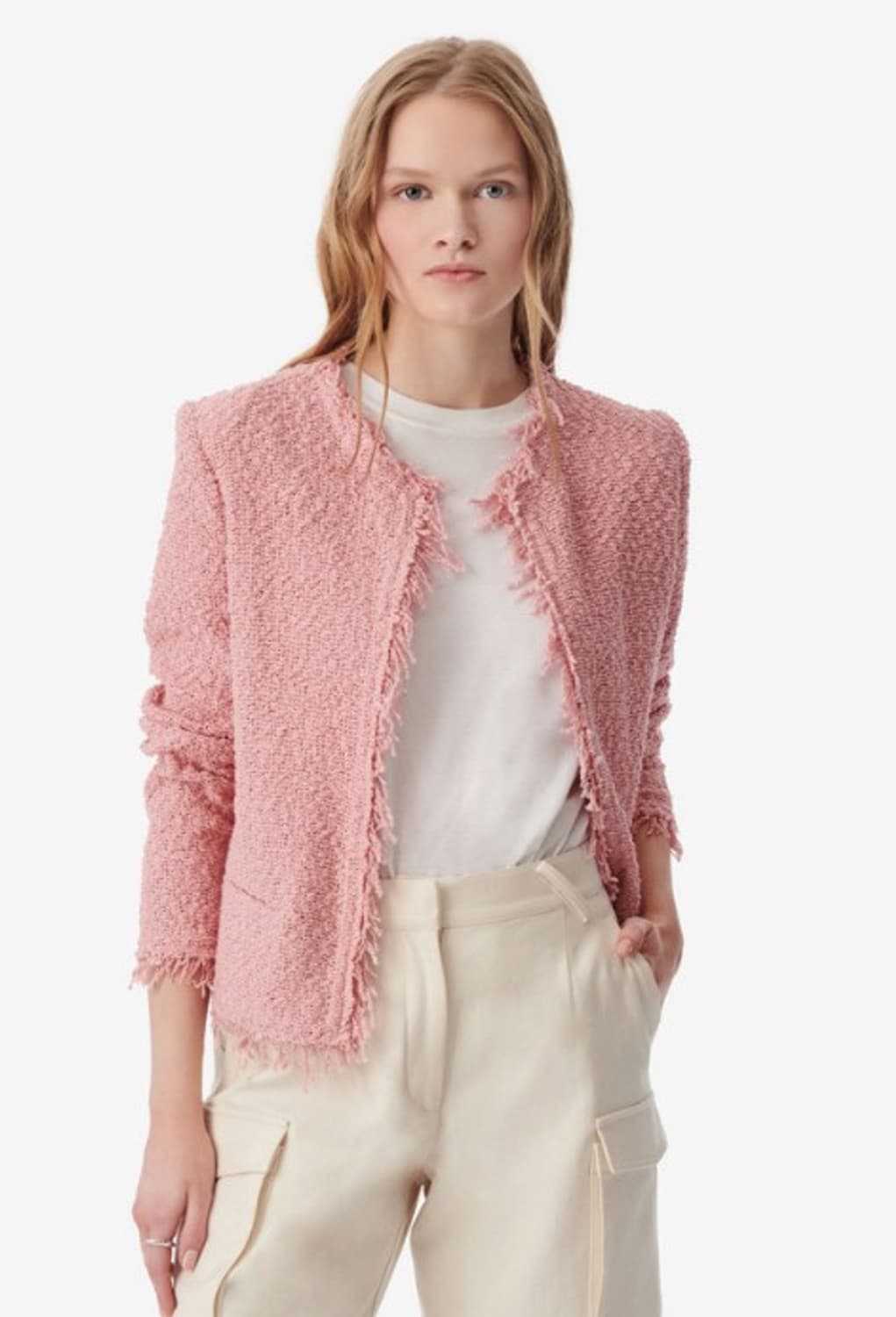 이로 (IRO) 샤바니 트위드 프린지 자켓  상품이미지9