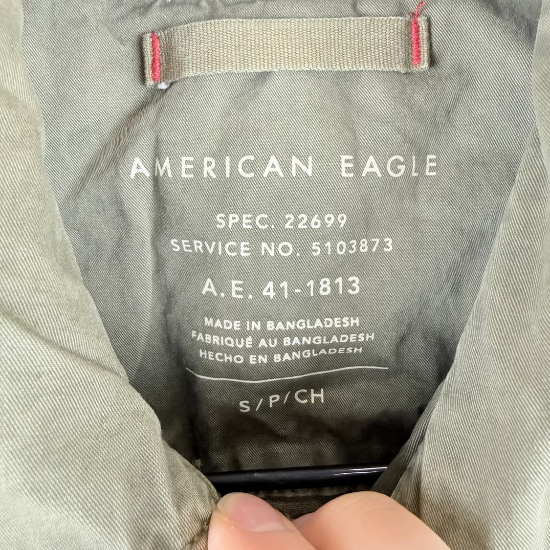 (S) 아메리칸이글 밀리터리 자켓 상품이미지3