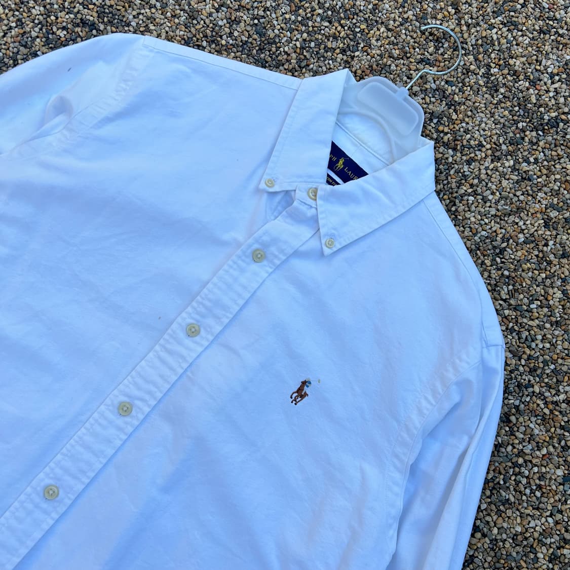 폴로(POLO RalphLauren) 화이트 옥스퍼드 셔츠 상품이미지2