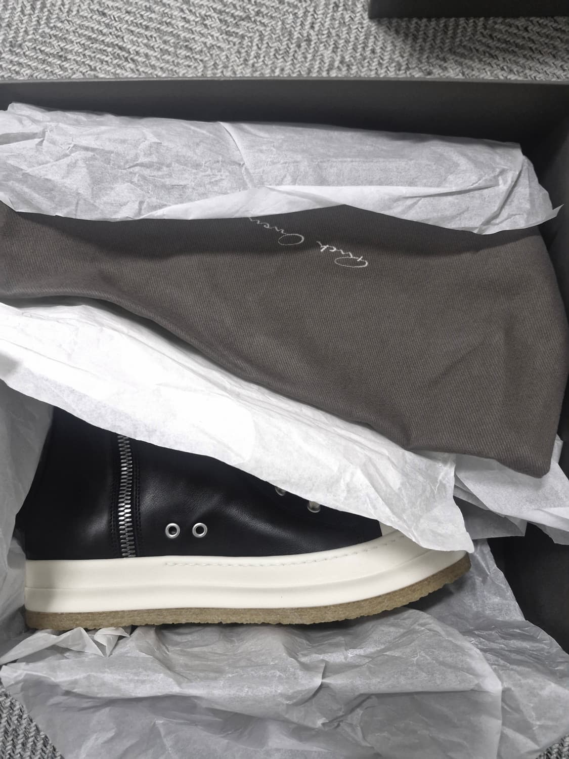 (풀구성품/미시착새상품) 릭오웬스 크립 라몬즈 43사이즈 상품이미지3