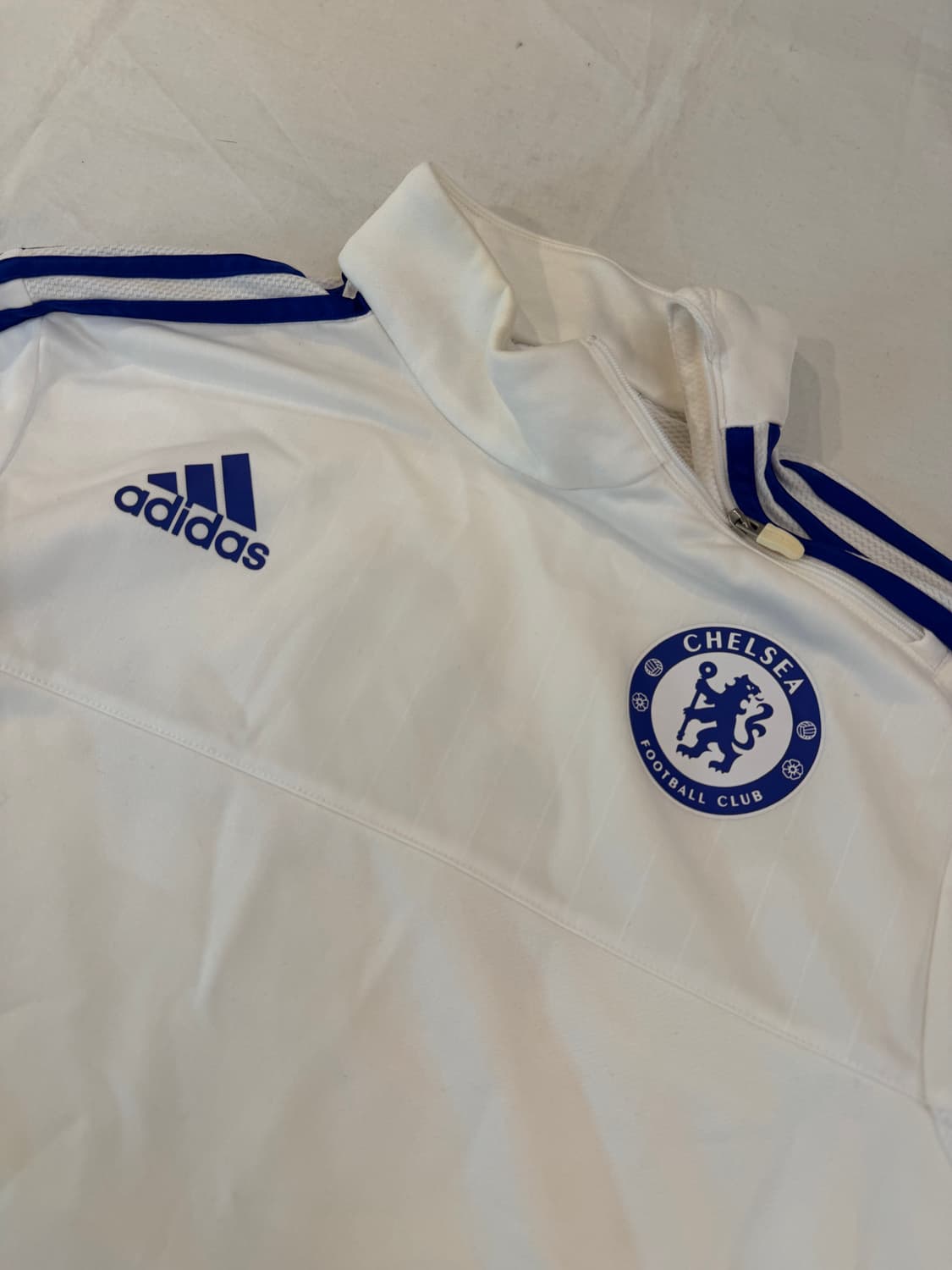 초희귀) 아디다스 첼시 15-16 드릴탑 져지 흰파 상품이미지3
