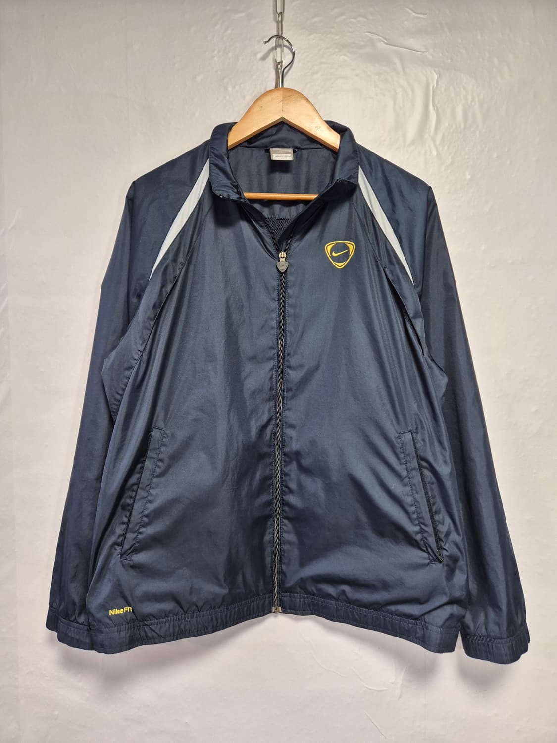 나이키 00s 윈드브레이커 네이비 나이키핏 바람막이 L사이즈 (상태A급) 상품이미지1