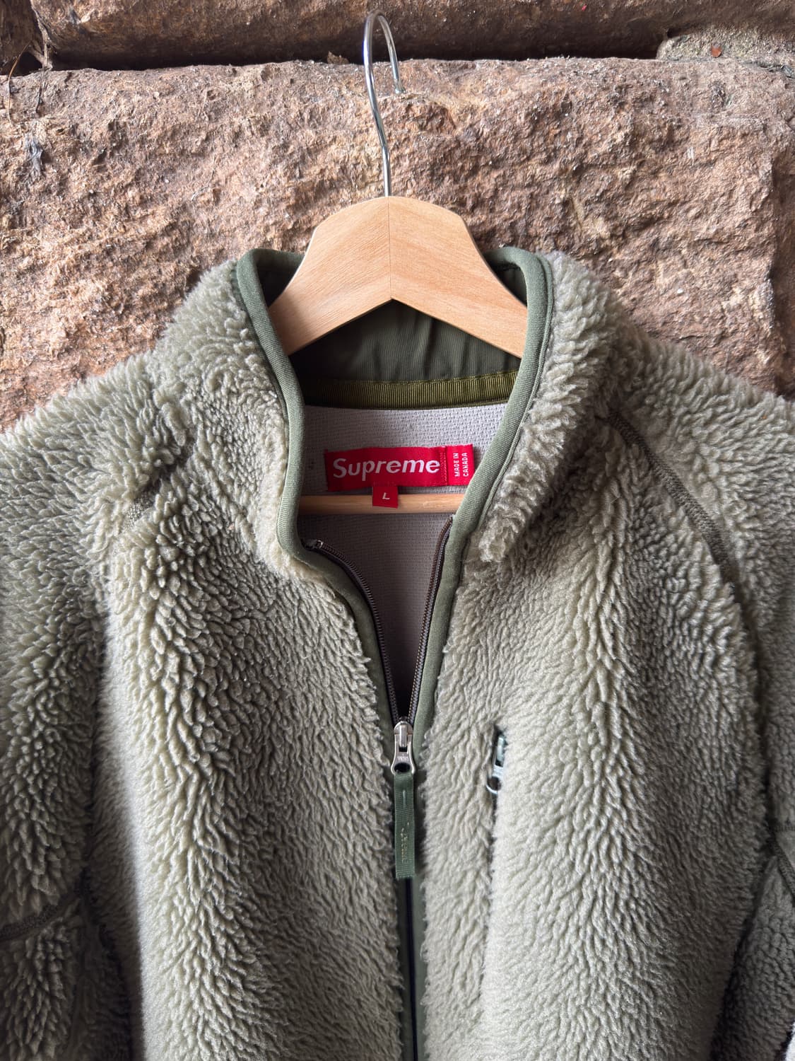 00년대 초반 올드 슈프림 플리스 상품이미지2