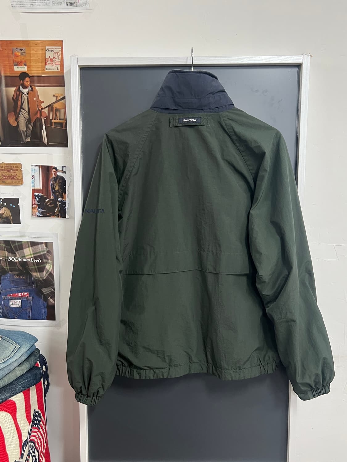 Nautica 노티카 올드스쿨 리버시블 카키 자켓 상품이미지9