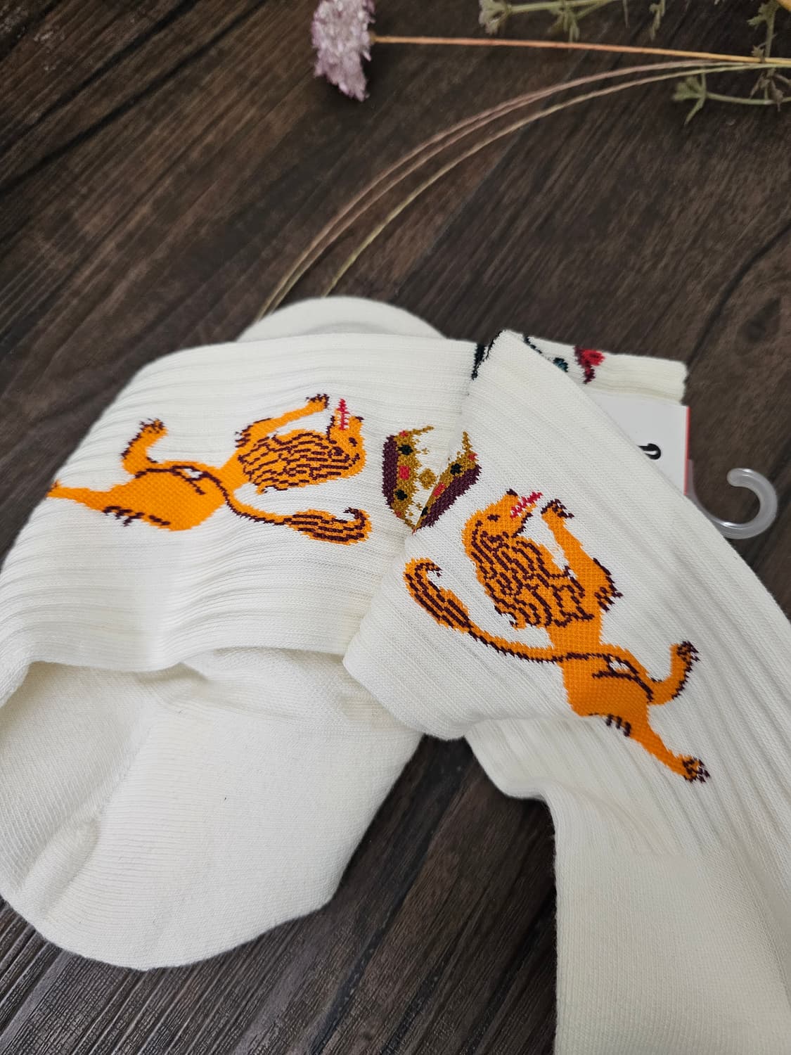 Jimmylion Crown Lion 양말L 상품이미지3