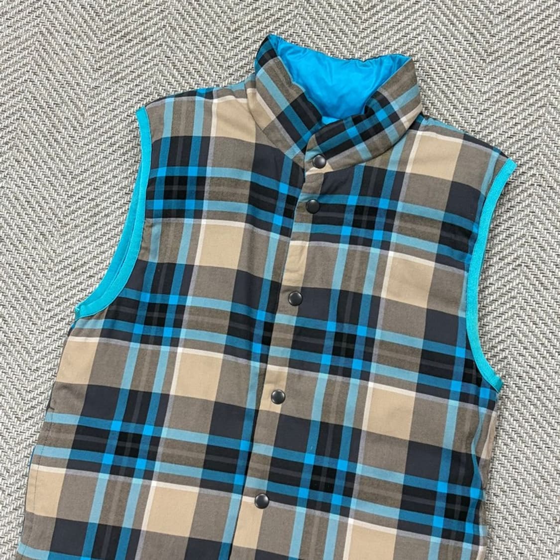 나이키 체크 리버시블 패딩 베스트 v1369 상품이미지7