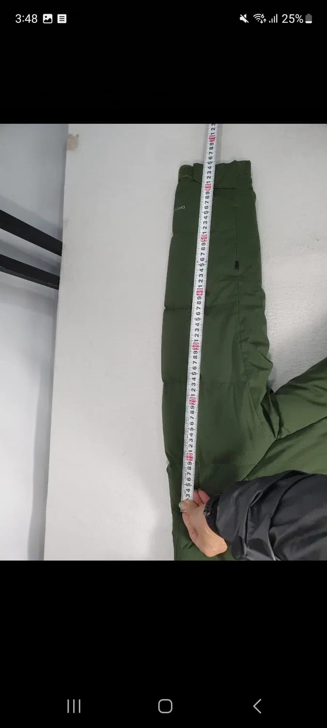 노스페이스 롱패딩 카키 L 상품이미지4