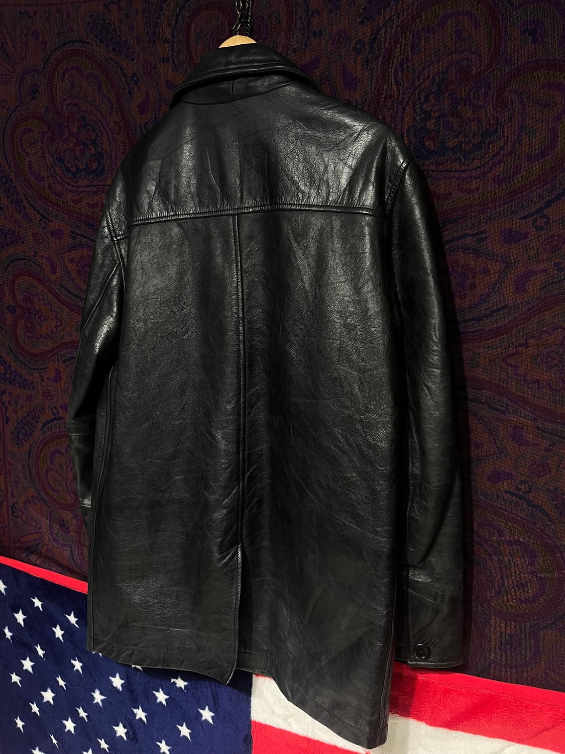 올드 갭 가죽 카코트 상품이미지6