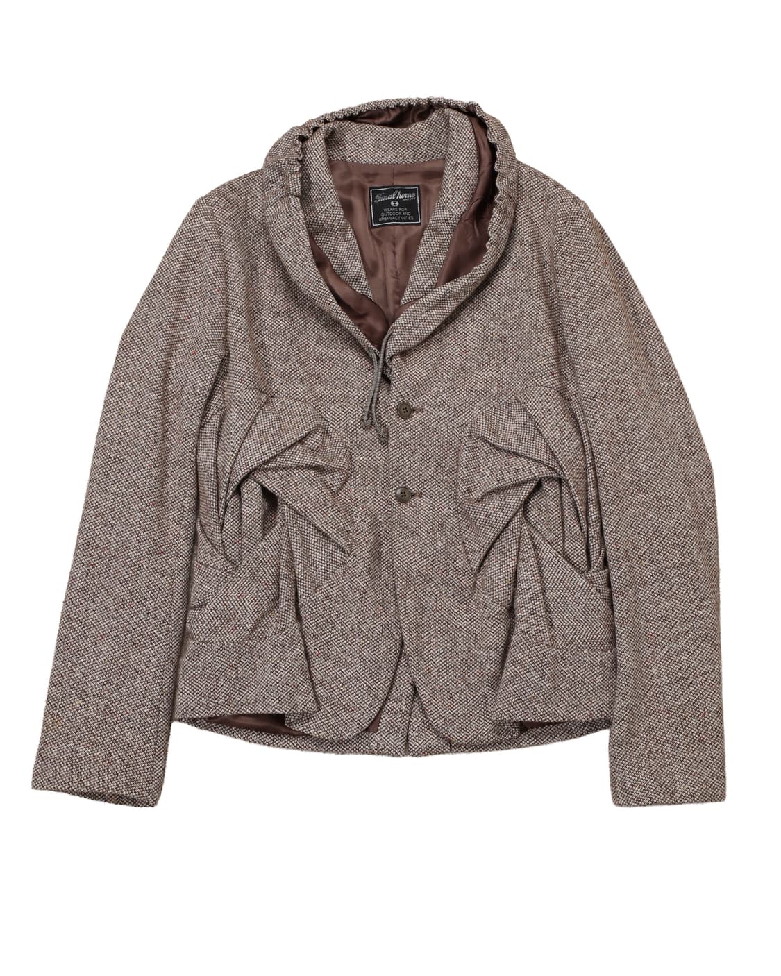 Final Home 00s Brown Gathered Pocket JKT 상품이미지1