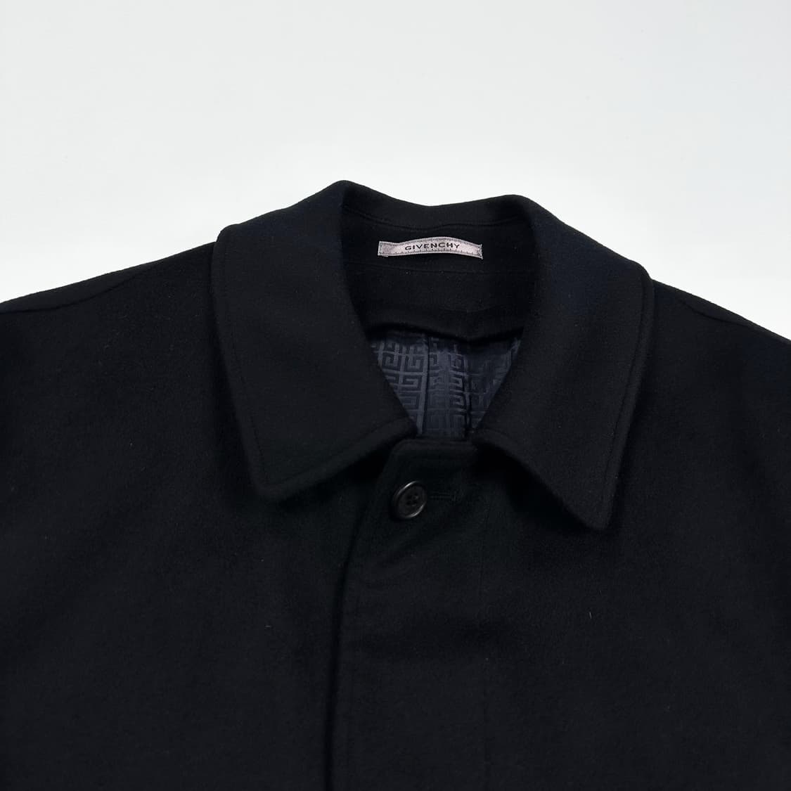 지방시 올드 아카이브 캐시미어 코트 블랙 L 상품이미지4