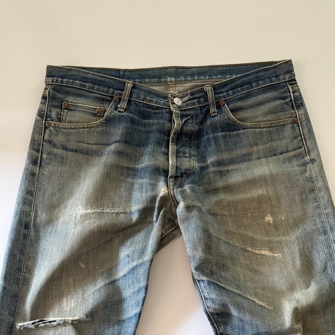 [38x34] levi's  90' 리바이스 501 데님팬츠 상품이미지2