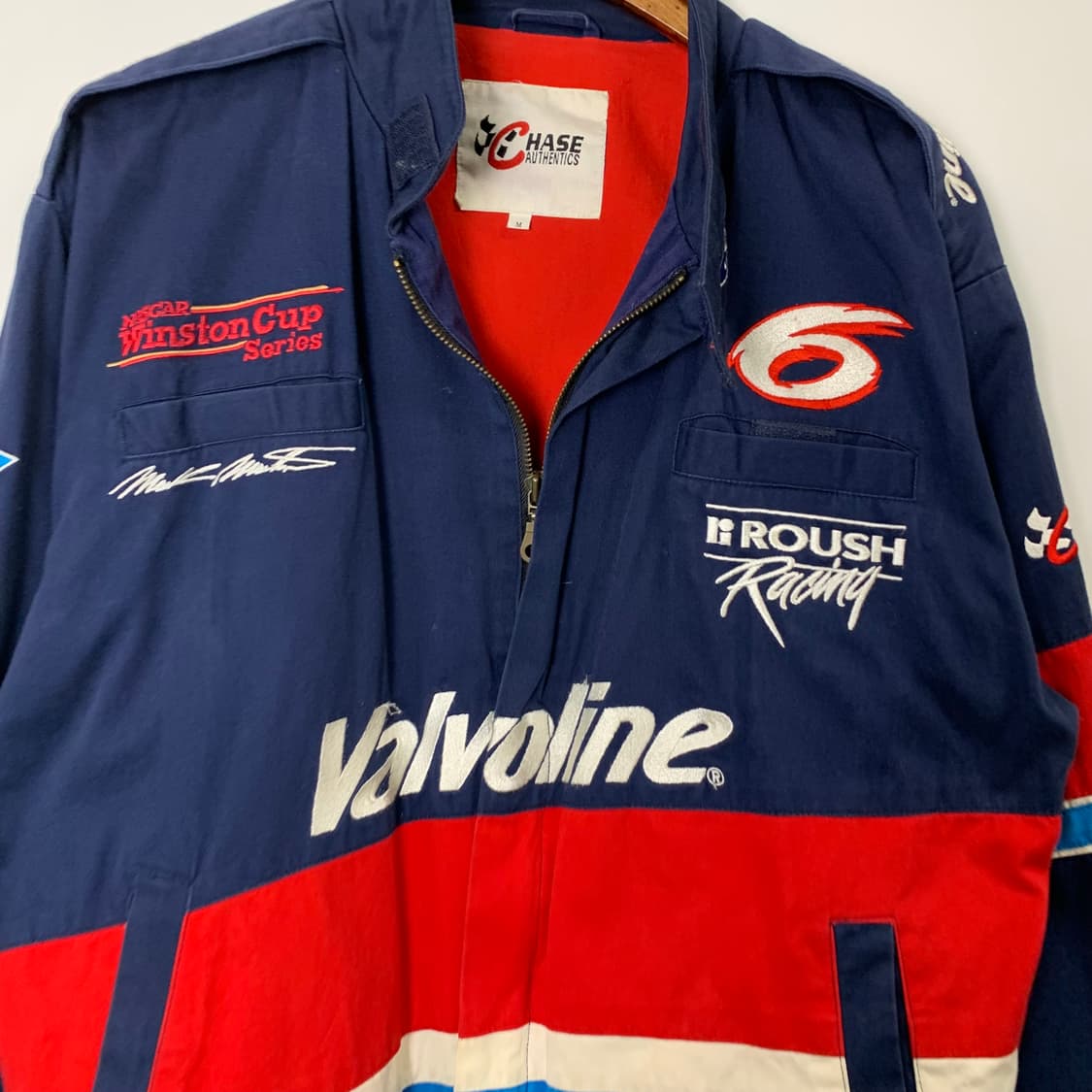 Vintage 빈티지 발보린 패치 레이싱 자켓 상품이미지4