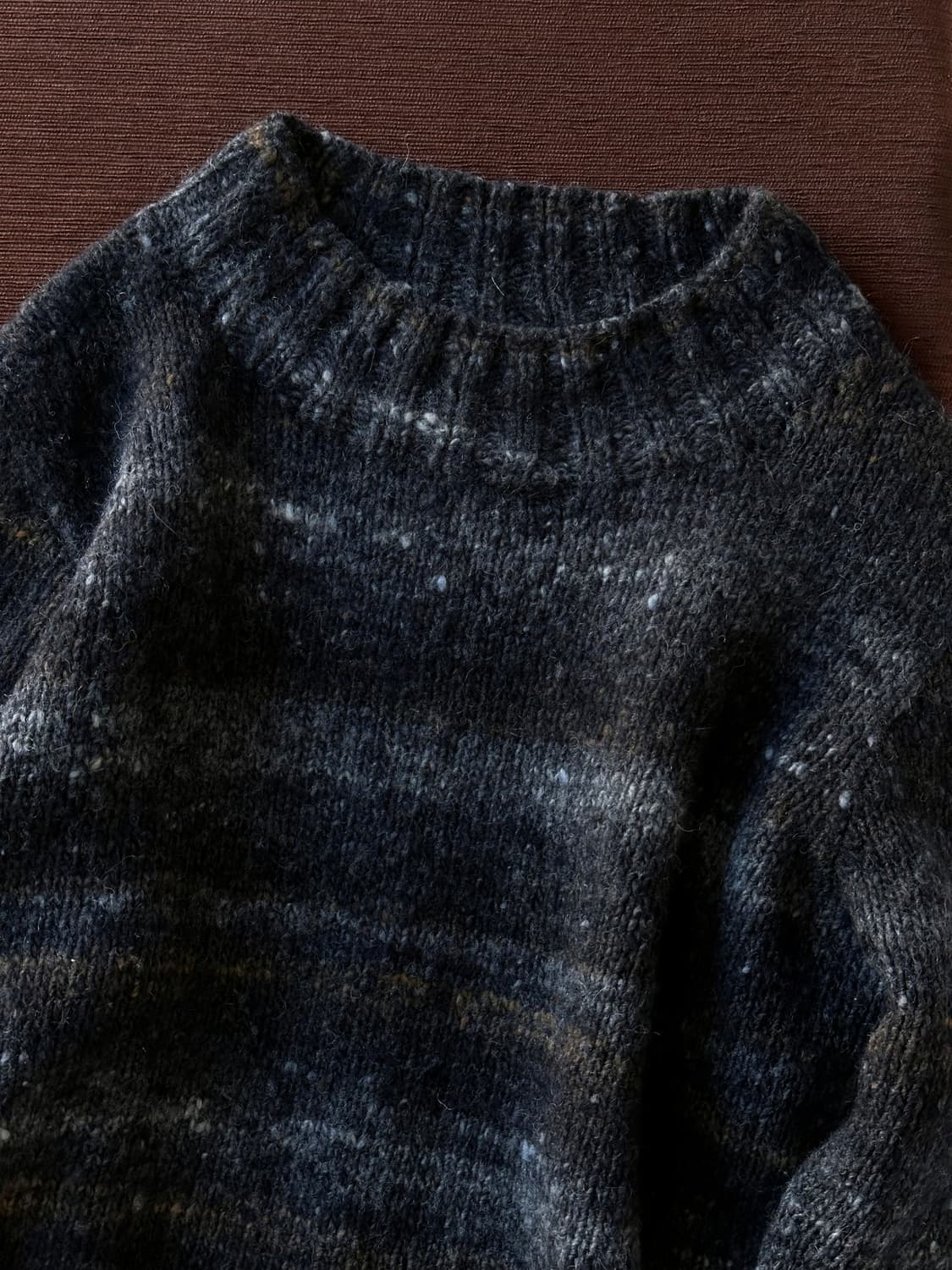 Brushed fabric sparkle knit P/O 상품이미지8