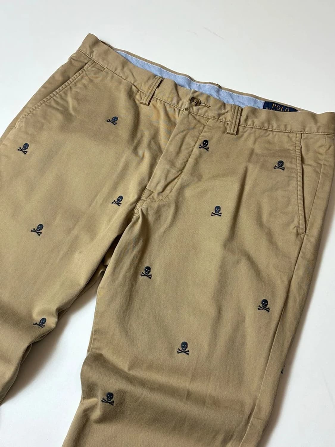 폴로 랄프로렌 스트레치 스컬 앤 크로스본 치노 팬츠 PN8086 상품이미지2