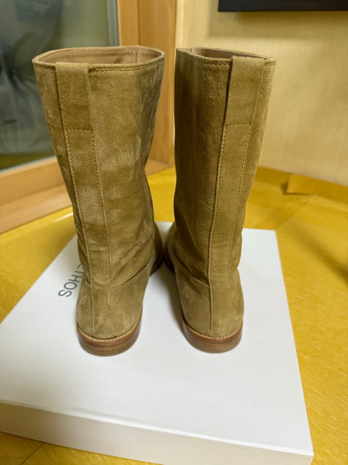 에토스 스웨이드 미들부츠 260 상품이미지5