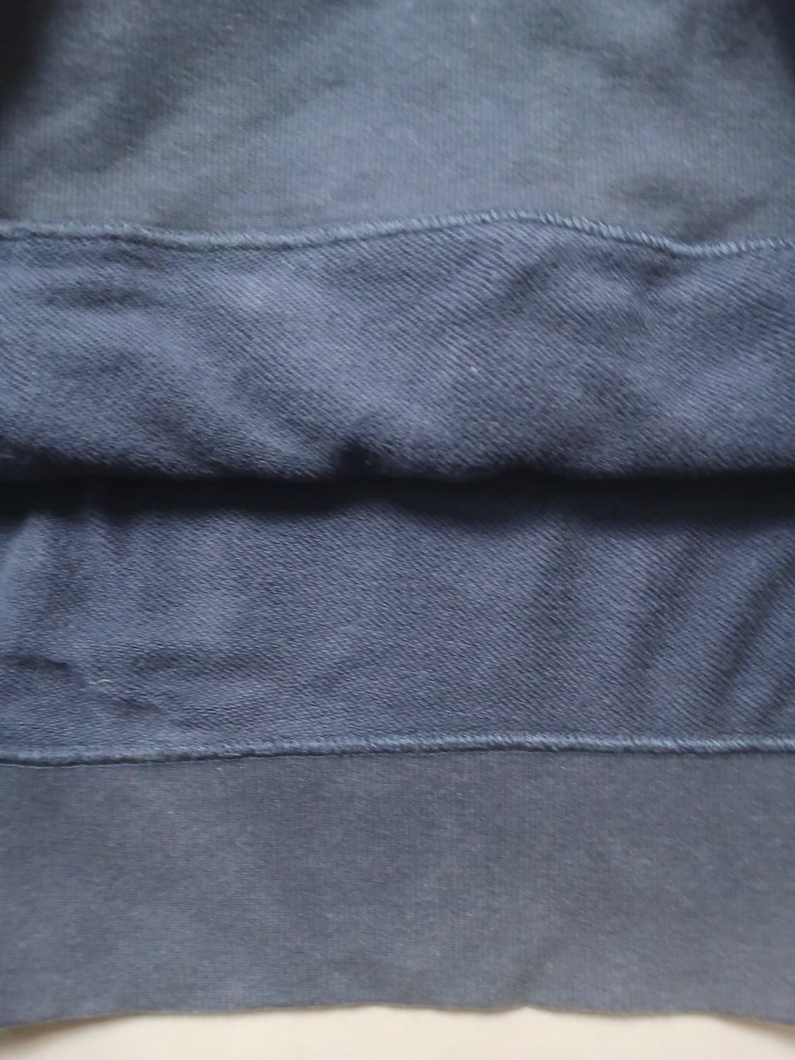 [L] 커버낫 하프집업 아치로고 맨투맨 네이비 상품이미지6