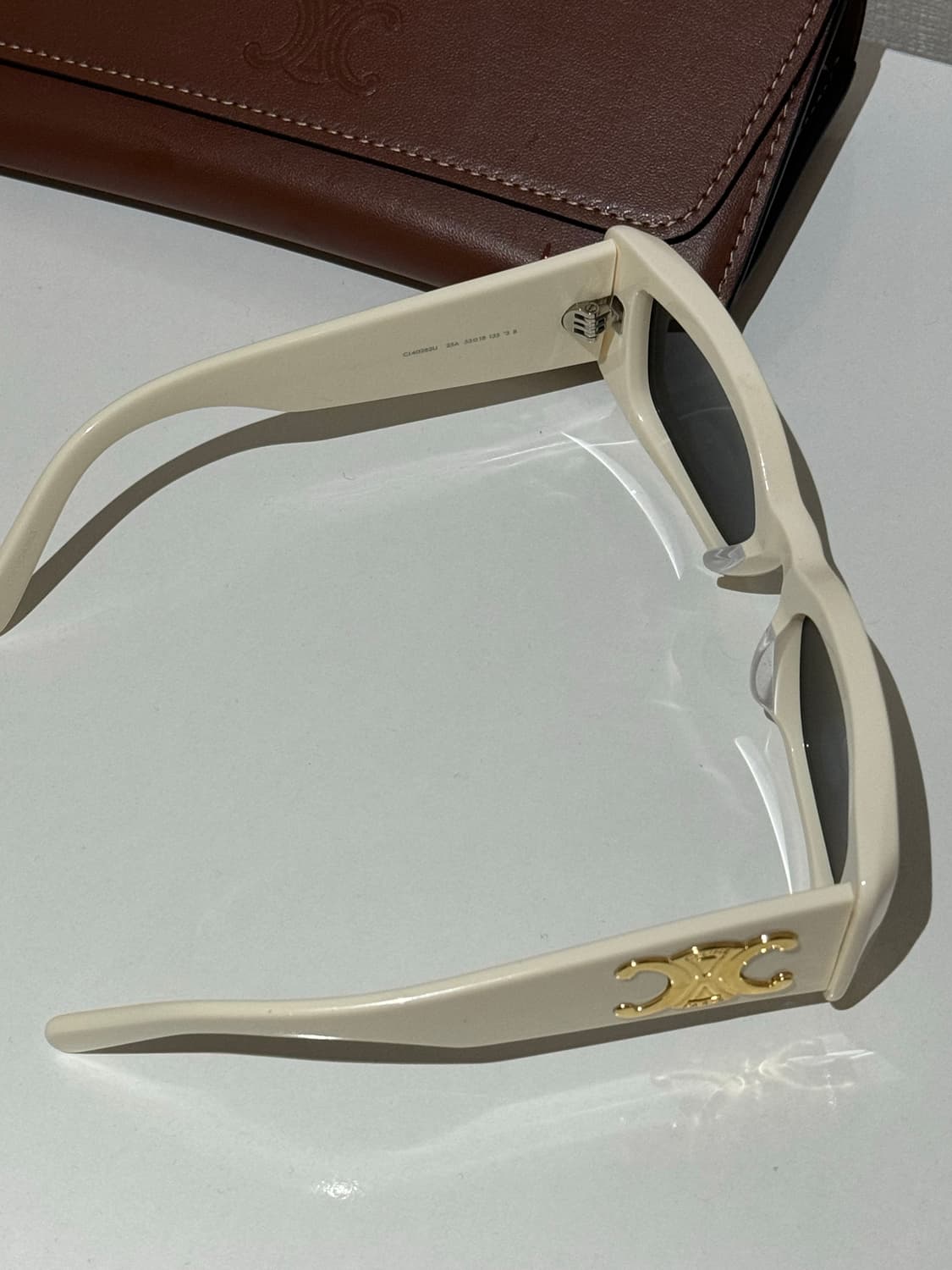 셀린느 트리오페 XL 01 선글라스 아이보리 상품이미지3