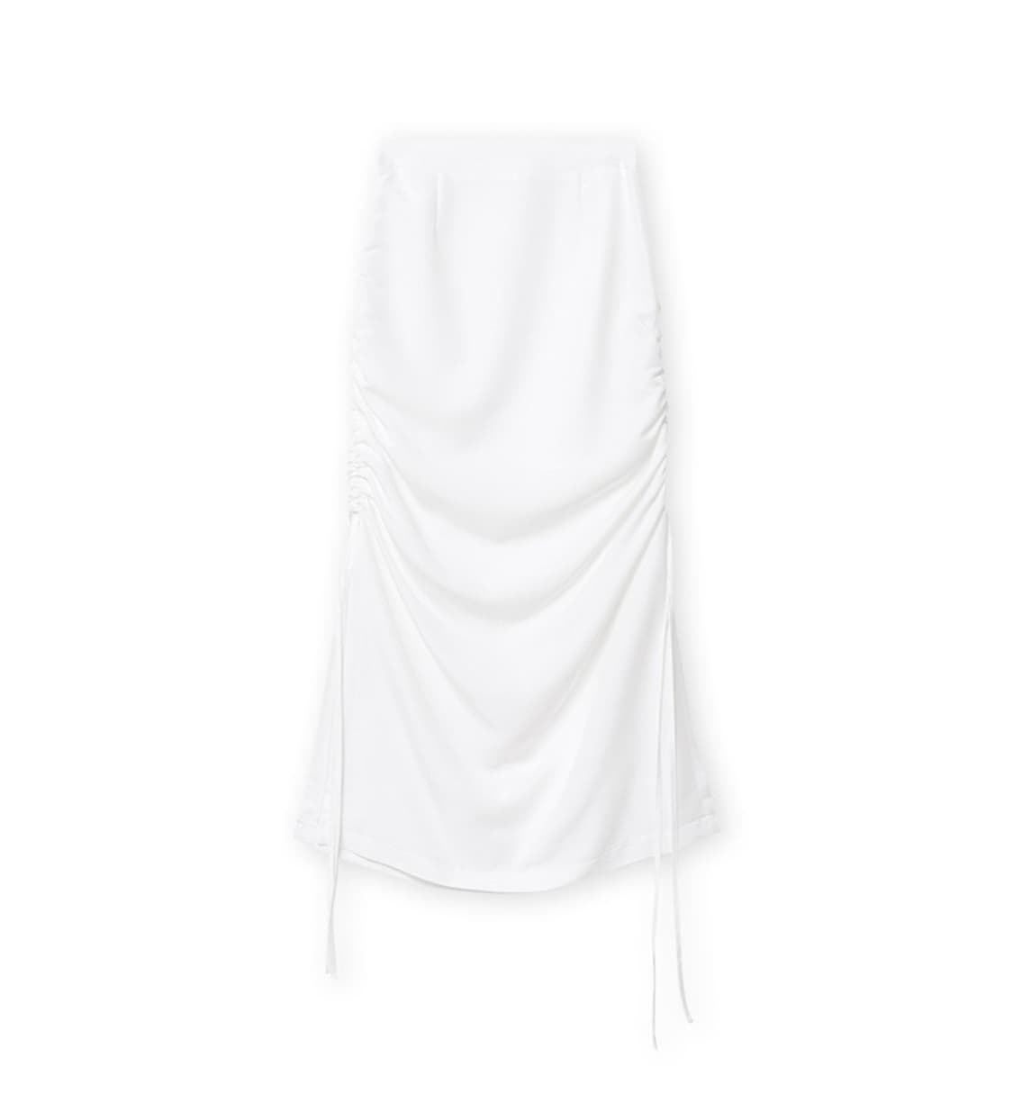 리엘 Smooth string skirt (white) 스커트 상품이미지4