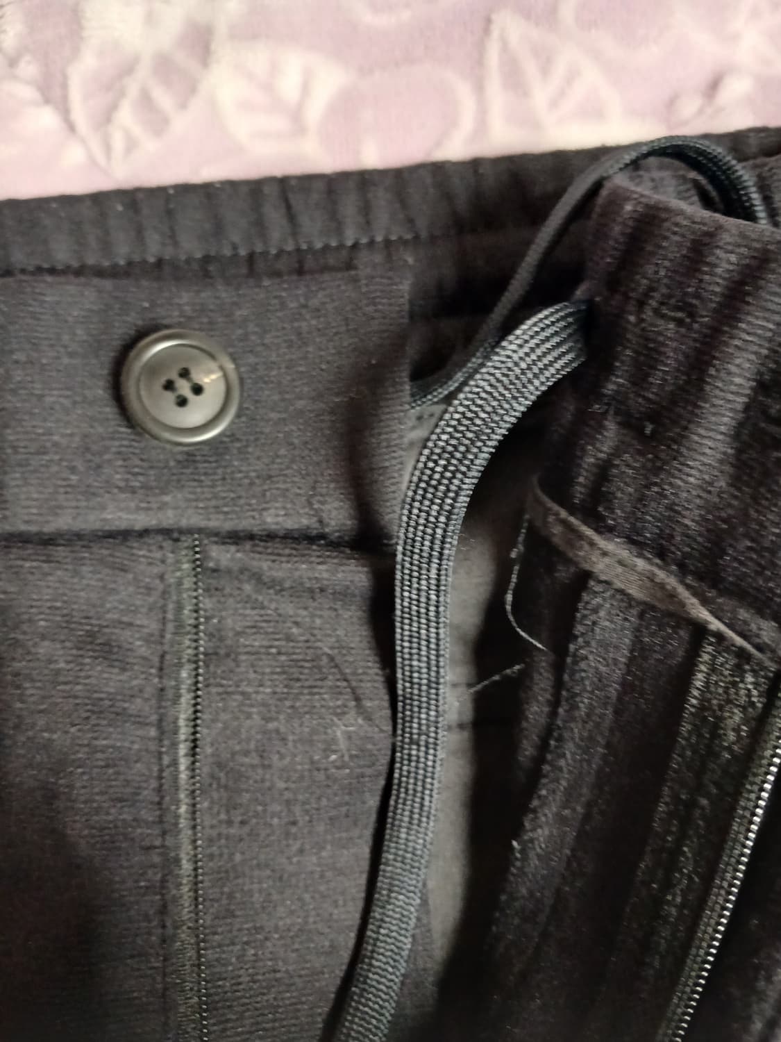 타임옴므 2025 모직 레이온 혼방 릴렉스핏 스트링팬츠88 (35) 상품이미지5