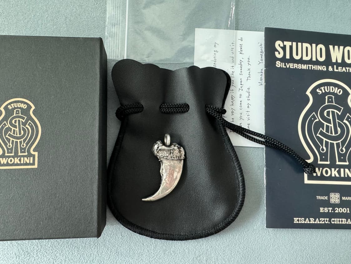 Studio wokini 베어클로 펜던트 상품이미지1