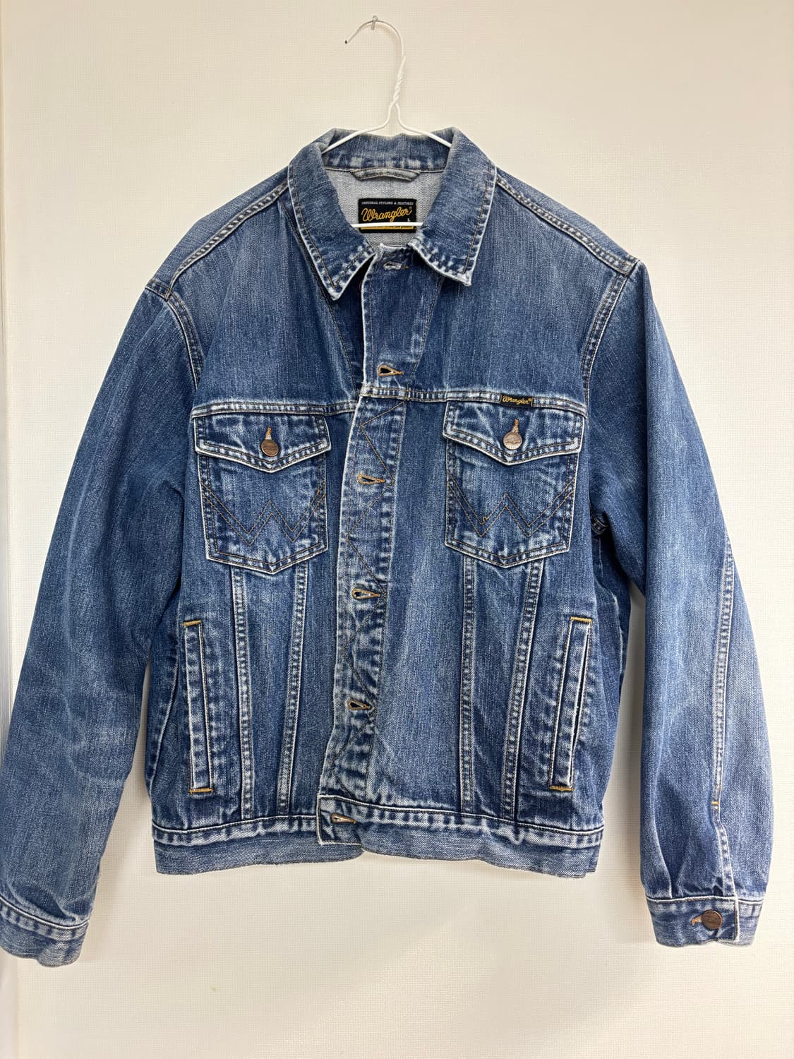 랭글러 데님자켓 청자켓 L 상품이미지1