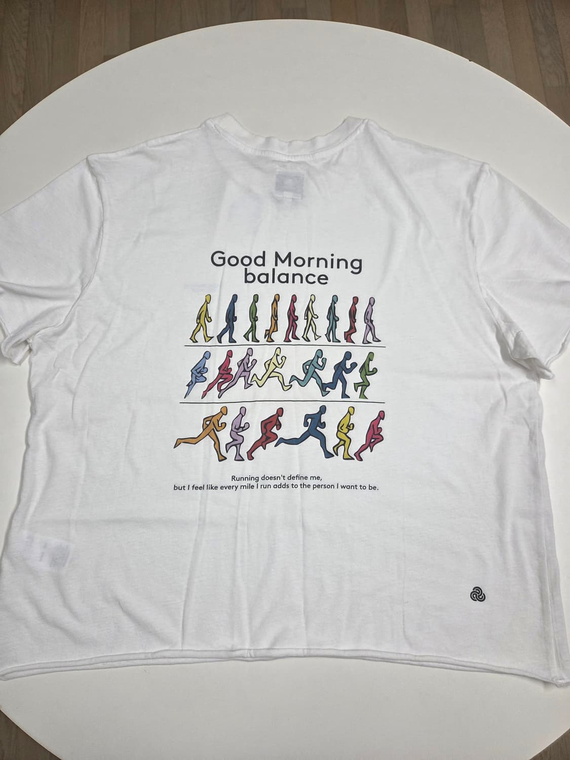 브라운야드 굿모닝 웨이스트컷 반팔티 상품이미지3