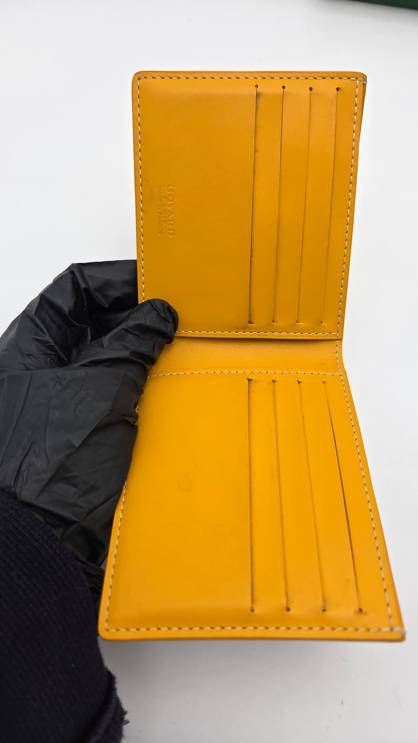 고야드 빅투와르 반지갑 옐로우 상품이미지6