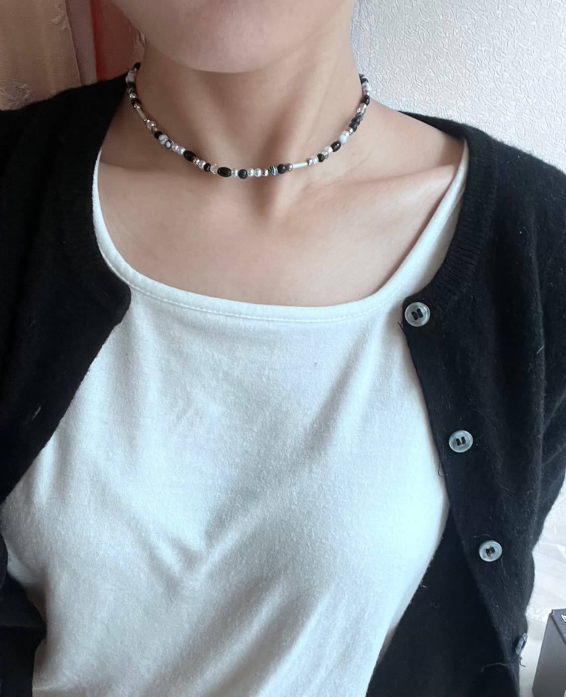 DAILY MONOTONE NECKLACE 데일리 모노톤 목걸이 상품이미지1